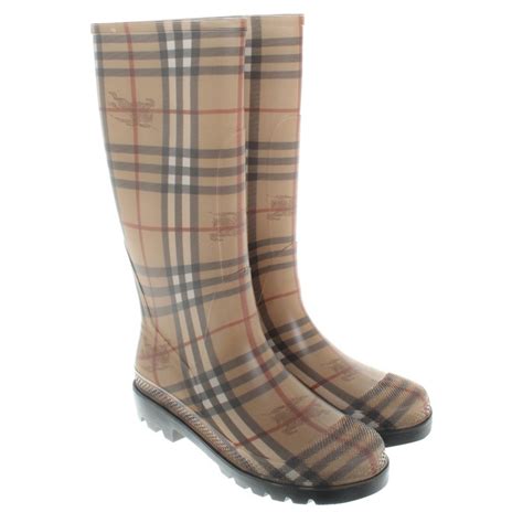 burberry gummistiefel nova check muster-neuwertig gösse 41